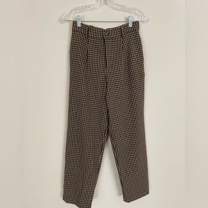 Hollister ultra high waist checkered pants